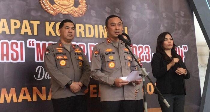 Polri Gelar Pasukan Operasi Mantap Brata 2023-2024