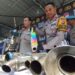 Polres Garut Sita Ribuan Knalpot Bising