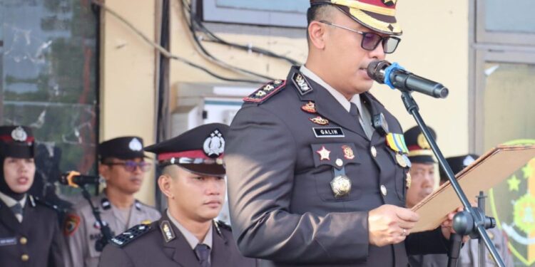 Kapolres Luwu Utara Bacakan Sambutan Mensos, ‘Bukan Pecundang’ di Upacara Hari Pahlawan