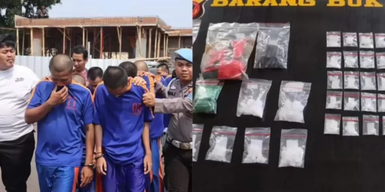 Polres Karawang Berhasil Tangkap 21 Pengedar Narkoba