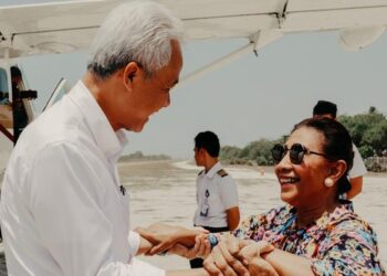 Ganjar Pranowo Sebut Susi Pudjiastuti Sosok yang Ditakuti