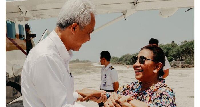 Ganjar Pranowo Sebut Susi Pudjiastuti Sosok yang Ditakuti