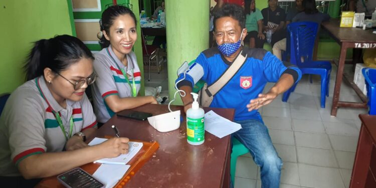 HUT ke-17 CUSS, TP Saluampak Gelar Pemeriksaan dan Pengobatan Kesehatan Gratis