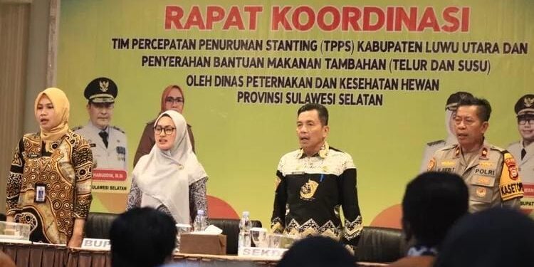 Turunkan Stunting 14 Persen di 2024, Pemda Luwu Utara Terima Bantuan Telur Susu dari Provinsi