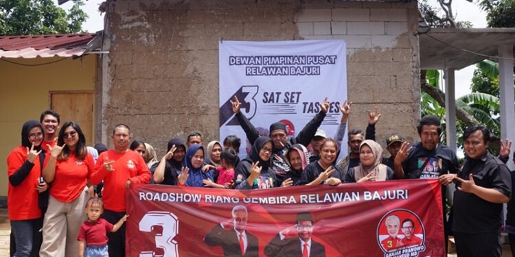 Hadapi Intimidasi, Relawan Bajuri Cianjur Bakar Semangat Masyarakat untuk Dukung Ganjar-Mahfud