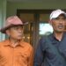 Steve Ewon bersama Dadang Ramon, Ketua PC FSP KEP SPSI KBB