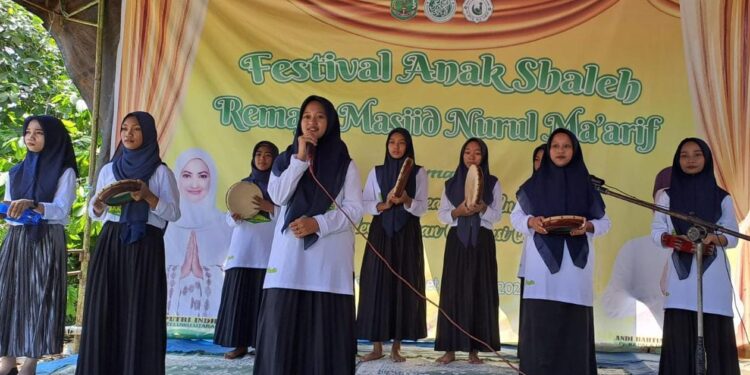 Festival Anak Saleh Tingkat Desa Terpedo Jaya, Anak Desa Salurkan Bakat