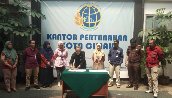 Tak Lama Lagi BPN Kota Cimahi Akan Launching Program Sertifikat Elektronik