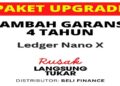 Pertama di Indonesia Tambah Garansi 4 Tahun Ledger Nano X Dompet Kripto dari Beli Finance dan CryptoWatch.ID