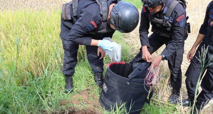 Ledakkan Granat Jenis Uzo Di Bumi Lakipadada, Tim Jibom Polda Sulsel di Back Up Polres Tator