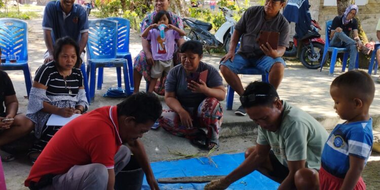 Diklat Fermentasi Pakan Ternak di Teritori Pompaniki, Fasilitator Bilang Manfaatnya Ini