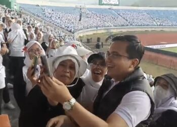 Ribuan Peserta Jambore Kader PKK Kabupaten Bandung 2024, Antusias Sambut Sahrul Gunawan