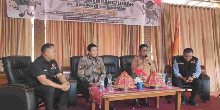 Awas! Bawaslu Toraja Utara Sosialisasi Pengawasan Pilkada, Ancaman Pidana Menanti bagi Kalem dan Lurah yang Tidak Netral
