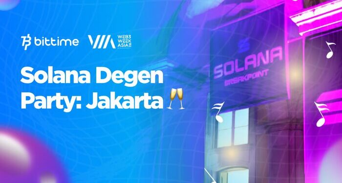 Dorong Pertumbuhan Komunitas Memecoin di Indonesia, Bittime Dukung Solana Degen Party: Jakarta