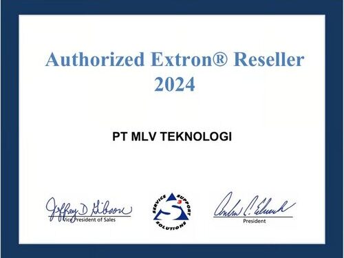 Extron Menunjuk MLV Teknologi sebagai Reseller Resmi untuk Pasar Indonesia