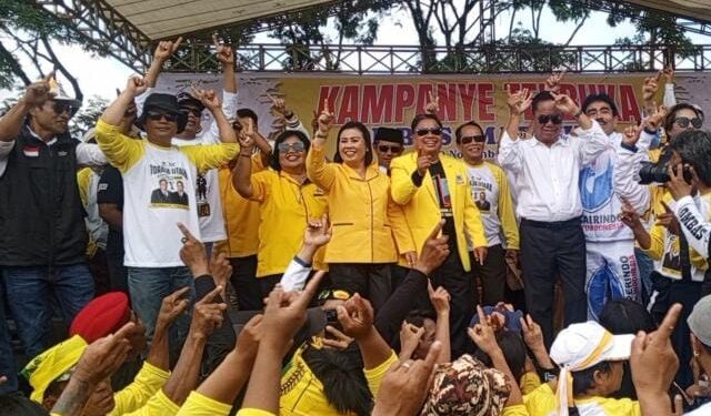 OBAMA: Kuningkan Lapangan Bakti Kampanye Akbar