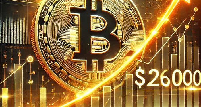 BTC Melesat, Bitcoin Catat Kenaikan Bulanan Terbesar Hingga USD $26.000