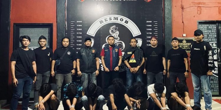 7 Pelaku Dibekuk di Sukamaju, Resmob Luwu Utara Ungkap Kasus Pembunuhan