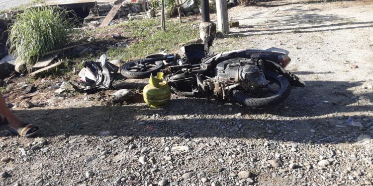 Bocah di Bawah Umur Ngebut Bawa Motor, Tewas Setelah Tabrak Dekker Pinggir Jalan di Kalotok