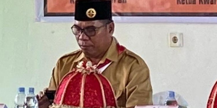 Musyawarah Ranting Pramuka Tomoni Timur, I Wayan Suriantara Oppo’ Kembali