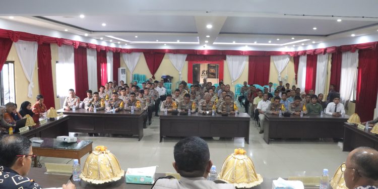 Gelar Rakor Dukung Swasembada Pangan bersama Polres Luwu Utara dan Pemkab