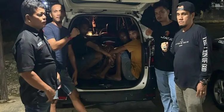 Tiga Warga Luwu Utara Spesialis Pencuri Mesin Tractor, Ditanggap Polisi