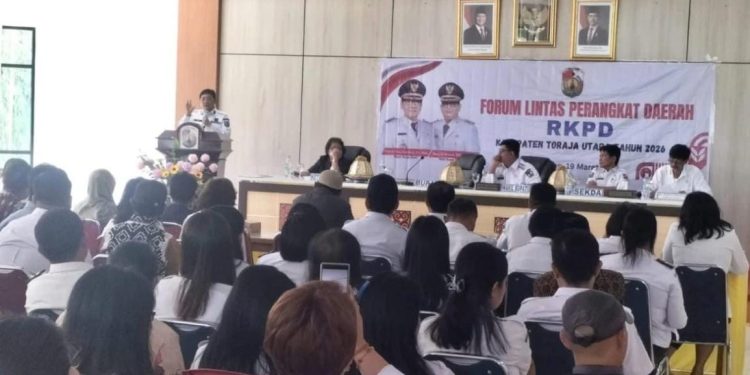 Forum Lintas Perangkat Daerah dalam Penyusunan RKPD Tahun 2026, Bupati: Minta Berdayakan yang Pahami Bahasa Syarat