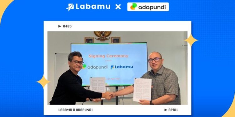 Labamu dan Adapundi Luncurkan Solusi Pembiayaan Terintegrasi untuk Merchant Aktif Labamu