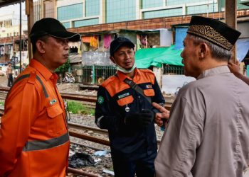 KAI Daop 1 Jakarta Gencarkan Sosialisasi Bahaya Aktivitas di Jalur Kereta Api
