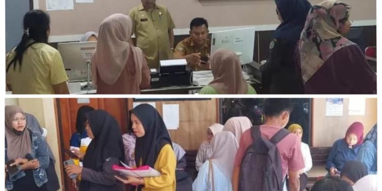 Ada Apa Dinas Dukcapil Luwu Utara di Geruduk Warga