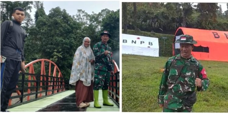 Kodim 1403/Palopo Gandeng BPBD Lutra Sosialisasi Mitigasi Bencana di Pincara