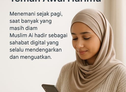 Pagi yang Sepi? Muslim Ai Bisa Jadi Teman Awal Harimu