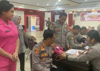 41 Kantong Darah Terkumpul, Polres Luwu Utara: Gelar Donor Darah Songsong Hari Bhayangkara ke-79