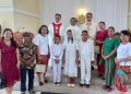 98 Anak se Paroki, Terima Komuni Pertama di Stasi Santo Martinus Teteuri