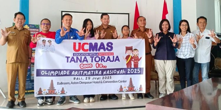 2 Murid Sempoa Tana Toraja: Ikut Olimpiade Aritmatika di Denpasar Bali, Wabup Tana Toraja Beri Penguatan dan Dilepas