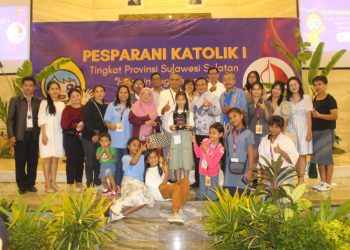 Kabupaten Maros Juara I Mazmur Anak pada Pesparani Katolik I Sulsel
