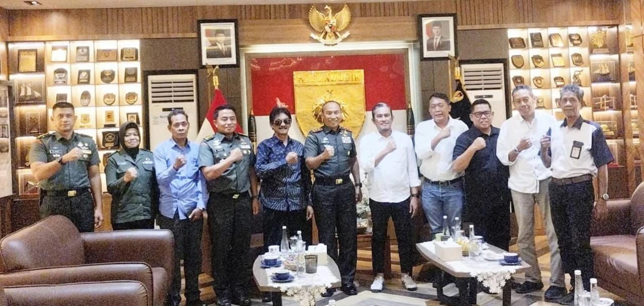 PWI Sulsel Berkunjung ke Pangdam XIV Hasanuddin, Ini Ada Apa