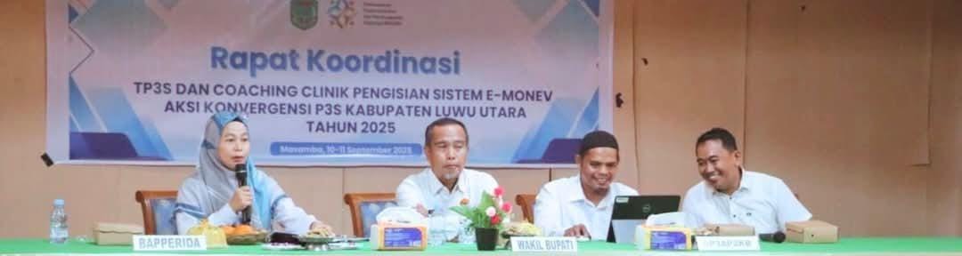 Pemda Luwu Utara Tunjukkan Komitmen dan Prioritas Turunkan Stunting, Gelar Rakor Aksi Konvergensi