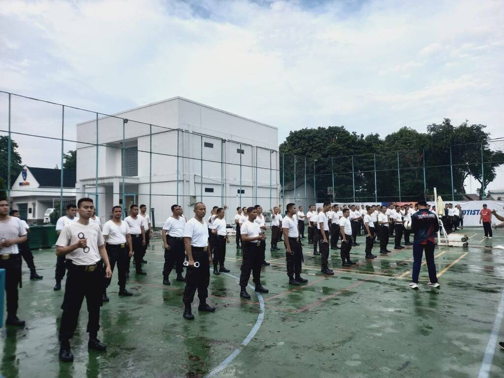 BRI Otista Region 6/Jakarta 1 dan PKSS Adakan Pembinaan Fisik Petugas Keamanan & Pengemudi