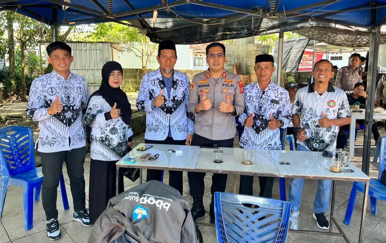Terkait Perlindungan Guru, PGRI Luwu Utara Silaturahmi Dengan Kapolres Luwu Utara