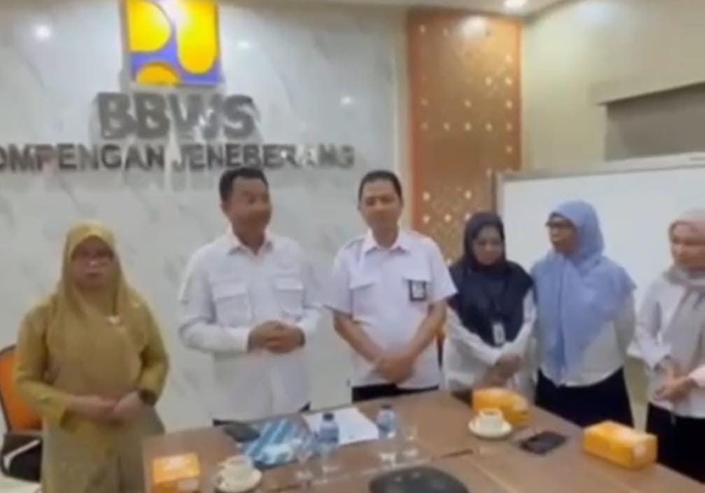 Bupati Andi Rahim, Audience Dengan Kepala Balai Besar Pompengan