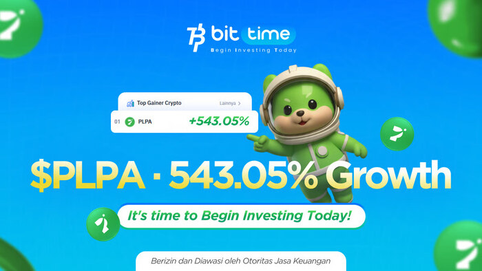 Kini Hadir di Indodax & Bittime, $PLPA Catatkan Pertumbuhan hingga 543.05%
