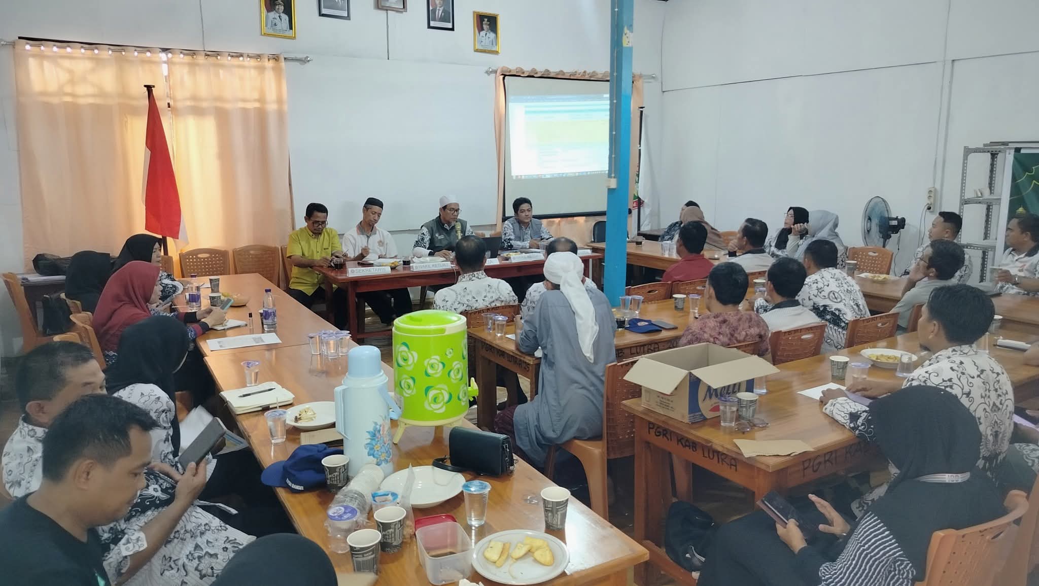 Siap Turun Ke Jalan, PGRI Luwu Utara Rapat Pemantapan Aksi Damai Solidaritas Peduli Guru 