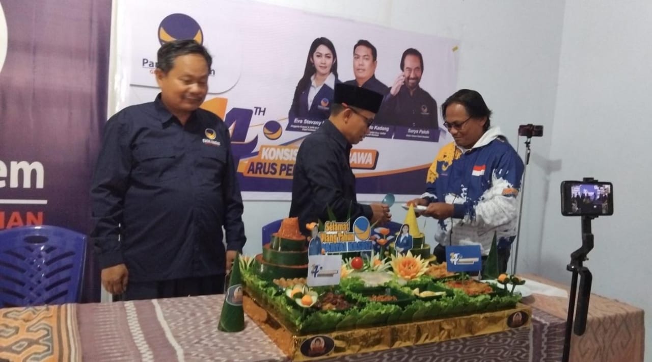 Ikuti Rangkaian Peringatan Puncak HUT Partai NasDem, DPD Torut Konsisten Membawa Arus Perubahan