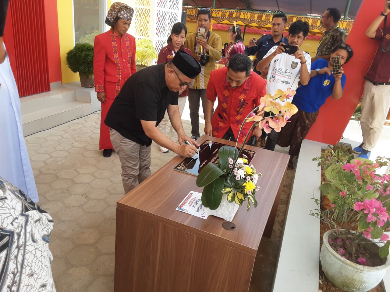 Gedung Kantor Baru CU Sauan Sibarrung TP Saluampak Diresmikan