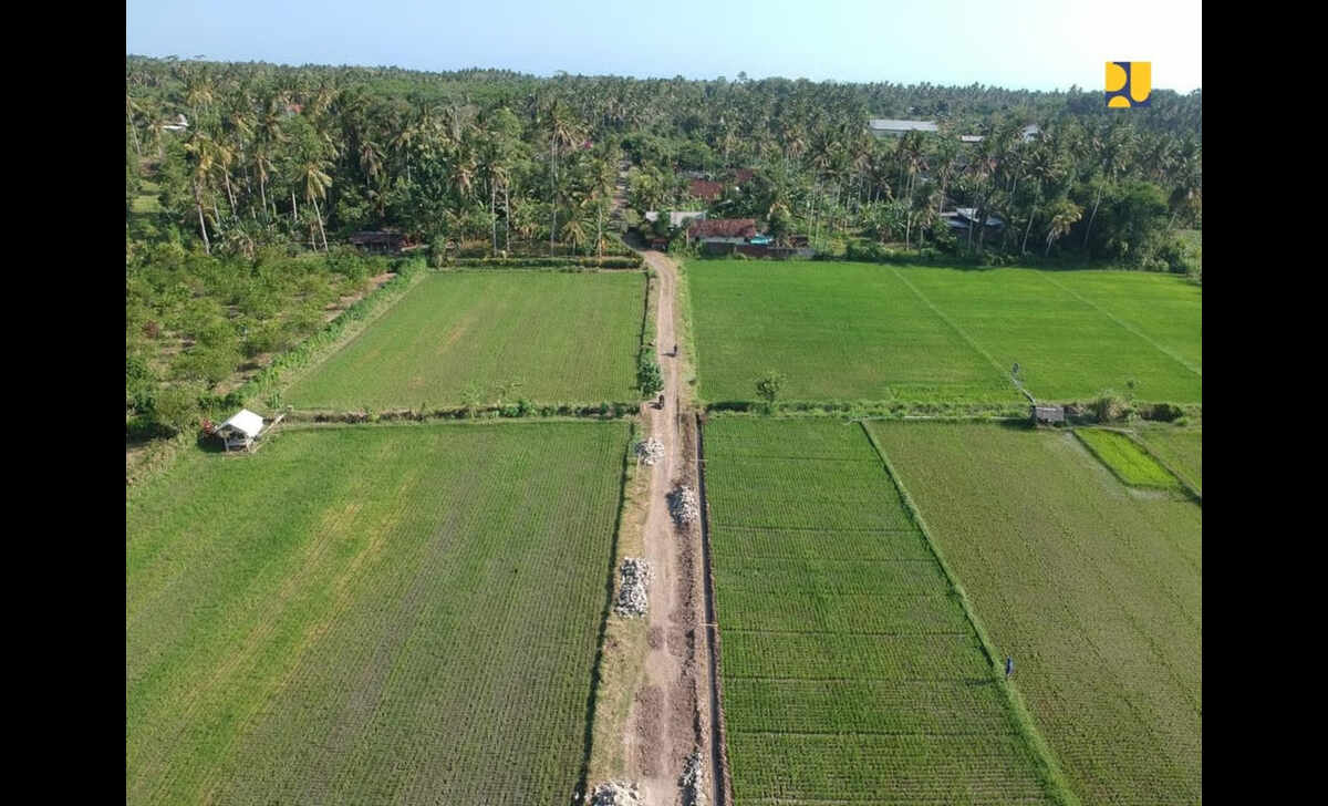 Kementerian PU Dorong Swasembada Pangan dan Ekonomi Desa Lewat Infrastruktur Padat Karya