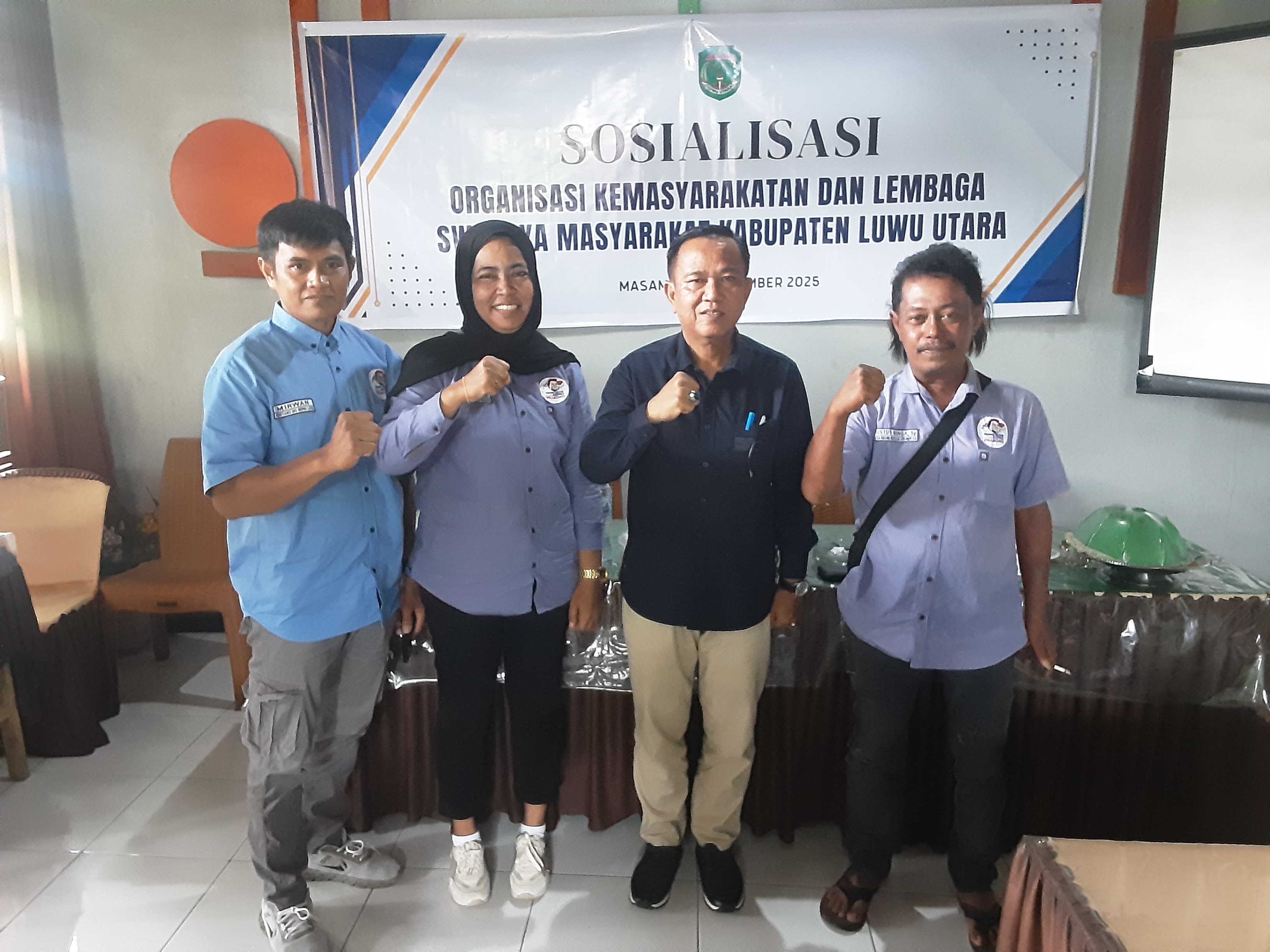 Kesbangpol Lutra Bersinergi dengan Ormas–LSM Sebagai Mitra Strategis Jaga Kondusifitas Daerah