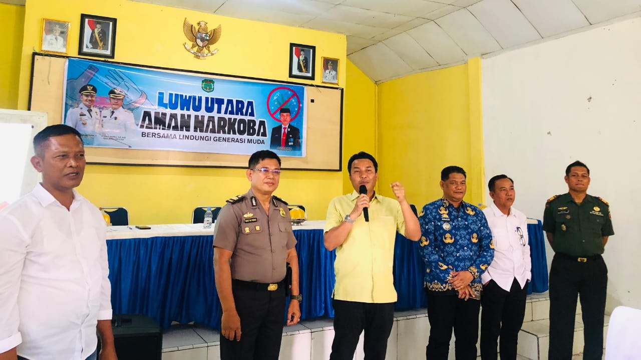Bupati Luwu Utara Tegaskan Pelajar Harus Dijaga dari Ancaman Narkoba