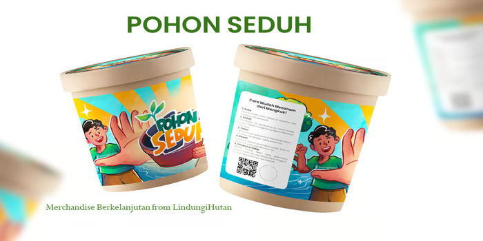 LindungiHutan Hadirkan “Pohon Seduh”, Merchandise Ramah Lingkungan untuk Mengajak Publik Menanam di Rumah