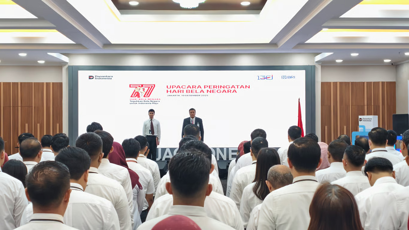 BRI Region 6/Jakarta 1 Laksanakan Upacara Peringatan Bela Negara Tahun 2025